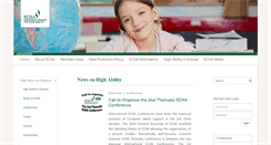 Desktop Screenshot of echa.info